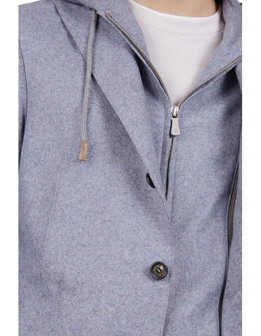 Jacheta ELEVENTY,Breasted Wool Bib Jacket - L70GIAF02JAC2401808N