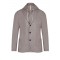 Jacheta ELEVENTY, Wool jersey jacket with detachable bib