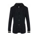 Jacheta ELEVENTY , BLACK Jacket with detachable hood - L70GIAK01TES0L19022 Jacheta ELEVENTY , BLACK Jacket with detachable hood - L70GIAK01TES0L19022