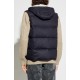 Vesta ELEVENTY,NAVY BLUE Puffer vest with detachable hood - L75GILH04TES0H02711 Vesta ELEVENTY,NAVY BLUE Puffer vest with detachable hood - L75GILH04TES0H02711