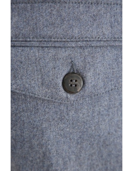 Pantaloni ELEVENTY, Grey Wool pleated trousers - L75PANB21TES0H02714