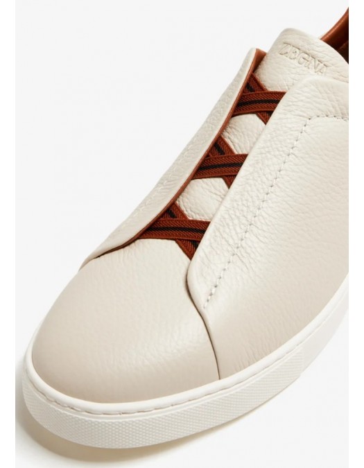 Sneakers Zegna, Low Top,Triple Stitch White - LHCVOS4667ZSPA Sneakers Zegna, Low Top,Triple Stitch White - LHCVOS4667ZSPA