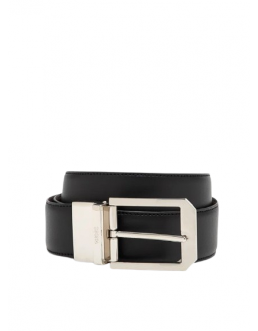 Curea Zegna,Reversible leather belt - LHVICB011PZNTM