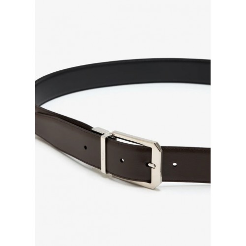 Curea Zegna,Reversible leather belt Curea Zegna,Reversible leather belt