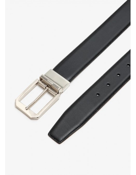 Curea Zegna,Reversible leather belt - LHVICB011PZNTM