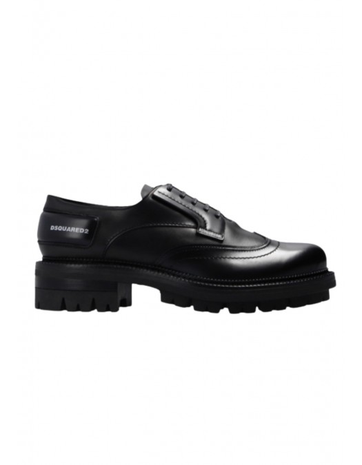Pantofi DSQUARED2 Logo Laced Up - LUM0074015012262124 Pantofi DSQUARED2 Logo Laced Up - LUM0074015012262124