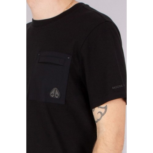 Tricou Moose Knuckles,Slim Fit Pima Cotton Jersey T-Shirt Dalon Tricou Moose Knuckles,Slim Fit Pima Cotton Jersey T-Shirt Dalon