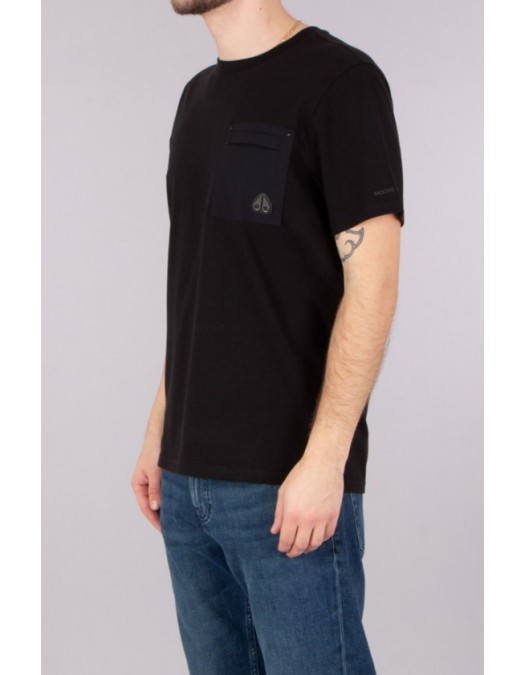 Tricou Moose Knuckles,Slim Fit Pima Cotton Jersey T-Shirt Dalon - M15MT733292