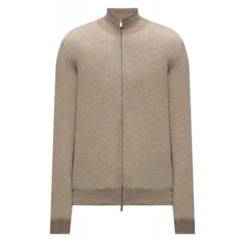 Pulover BRUNELLO CUCINELLI, Beige wool and cashmere cardigan Pulover BRUNELLO CUCINELLI, Beige wool and cashmere cardigan