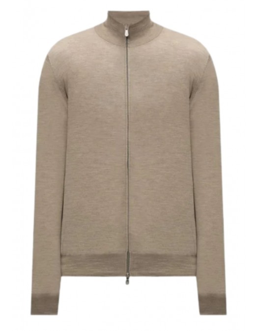 Pulover BRUNELLO CUCINELLI, Beige wool and cashmere cardigan - M2400106C077A Pulover BRUNELLO CUCINELLI, Beige wool and cashmere cardigan - M2400106C077A