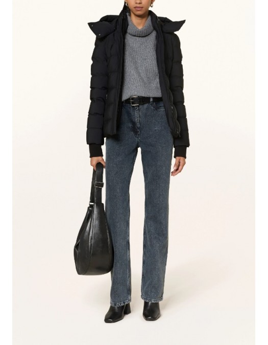 GEACA MOOSE KNUCKLES, NYLUXE MISTI PUFFER, Black - M35LJ136S305 GEACA MOOSE KNUCKLES, NYLUXE MISTI PUFFER, Black - M35LJ136S305