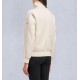 Jacheta Moose Knuckles,MIX MEDIA QUARTER ZIP SWEATER - M35LS6321103