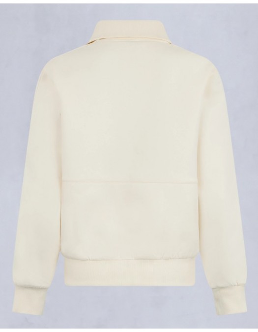 Jacheta Moose Knuckles,MIX MEDIA QUARTER ZIP SWEATER - M35LS6321103