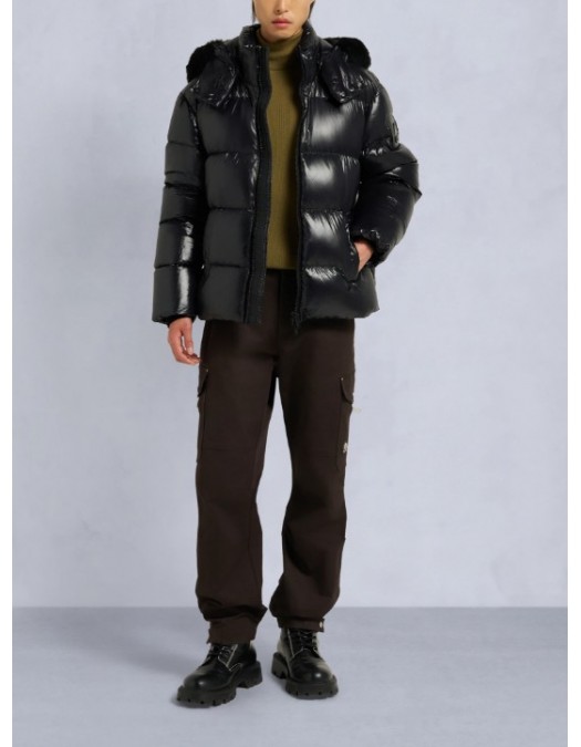 Geaca Moose Knuckles, KING PUFFER DOWN JACKET, Negru - M35MJ144S305