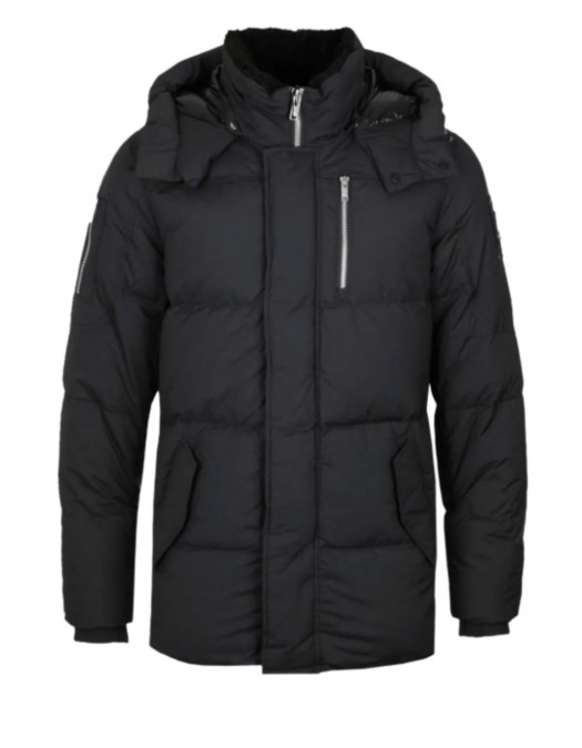 Geaca Moose Knuckles, Mens Everest 3Q puffer jacket - M35MJ146BLACK