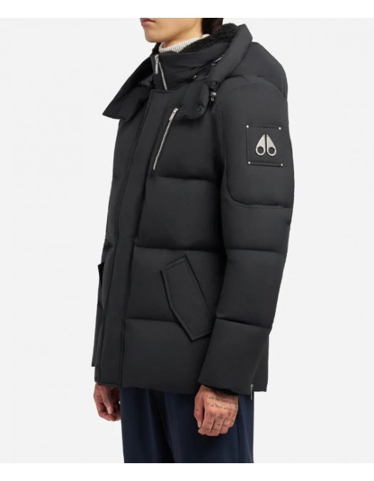 Geaca Moose Knuckles, Mens Everest 3Q puffer jacket - M35MJ146BLACK