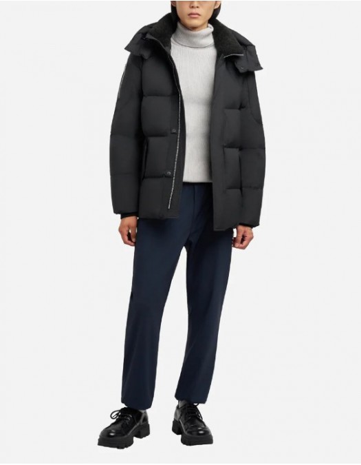Geaca Moose Knuckles, Mens Everest 3Q puffer jacket - M35MJ146BLACK