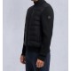 Jacheta Moose Knuckles, Kamet Hybrid Zip Jacket Black - M35MK682313