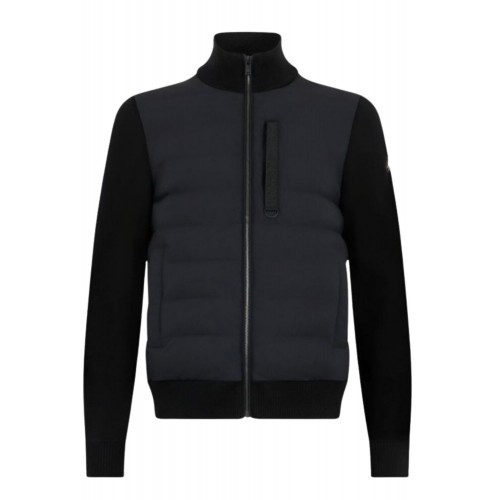 Jacheta Moose Knuckles, Kamet Hybrid Zip Jacket Black Jacheta Moose Knuckles, Kamet Hybrid Zip Jacket Black