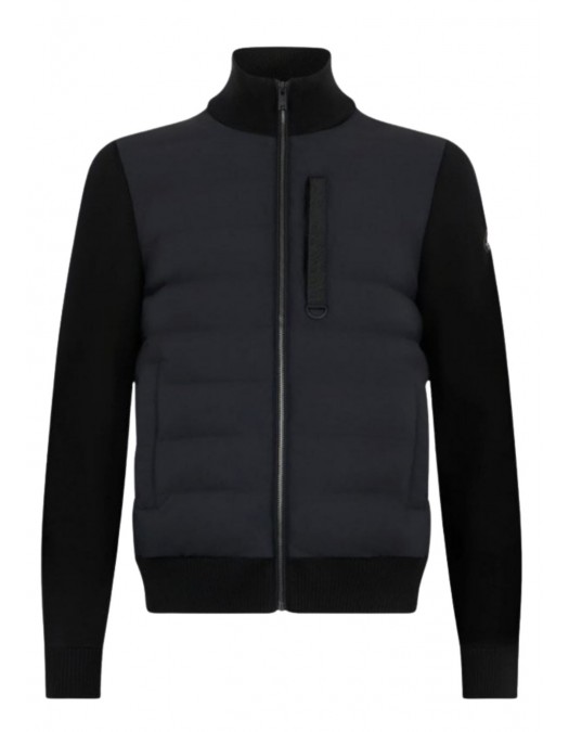 Jacheta Moose Knuckles, Kamet Hybrid Zip Jacket Black - M35MK682313