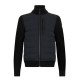 Jacheta Moose Knuckles, Kamet Hybrid Zip Jacket Black - M35MK682313