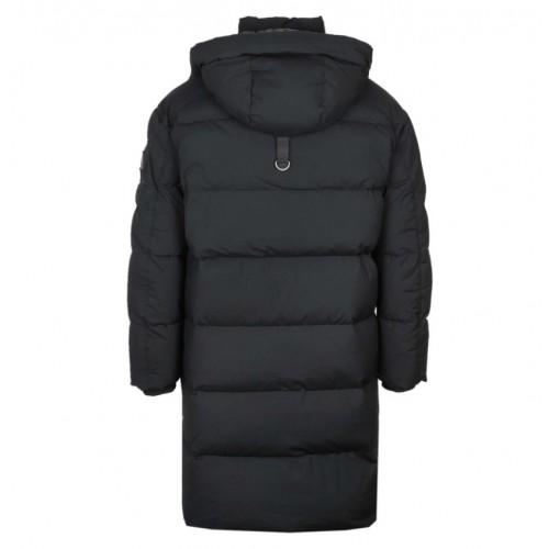 Geaca Moose Knuckles, Everest Long Puffer Jacket in Black Geaca Moose Knuckles, Everest Long Puffer Jacket in Black