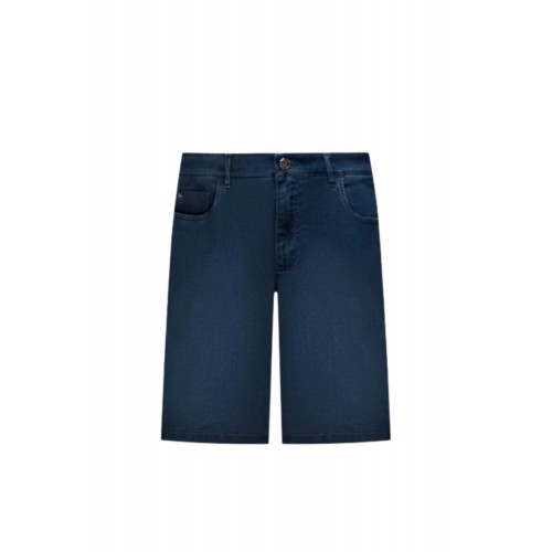 Pantaloni scurti STEFANO RICCI, Logo Insert, Short Model, Blue