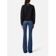 Bluza ELISABETTA FRANCHI,Cotton sweatshirt with lettering print - MD01D56E2110