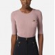 Tricou ELISABETTA FRANCHI,Ribbed knit top with breast pocket - MK10B56E2EA4