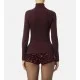 Bluza ELISABETTA FRANCHI,Ribbed knit top with breast pocket - MK11B56E2EA4