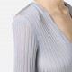 Bluza ELISABETTA FRANCHI,Viscose top with logo details, Starlight - MK21S56E2EA7