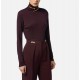 Bluza ELISABETTA FRANCHI,Wool jumper with jacquard micro-logo - MK23S56E2EA4 Bluza ELISABETTA FRANCHI,Wool jumper with jacquard micro-logo - MK23S56E2EA4