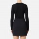Pulover ELISABETTA FRANCHI,Wool jumper with jacquard micro-logo - MK24S56E2110