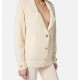 Cardigan ELISABETTA FRANCHI, Bouclé chenille cardigan with jewel buttons - MK44S57E1DZ9 Cardigan ELISABETTA FRANCHI, Bouclé chenille cardigan with jewel buttons - MK44S57E1DZ9