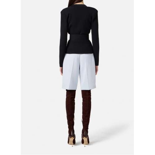 Sacou ELISABETTA FRANCHI, JACKET WITH BELT Sacou ELISABETTA FRANCHI, JACKET WITH BELT