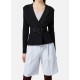 Sacou ELISABETTA FRANCHI, JACKET WITH BELT - MK48S57E2110 Sacou ELISABETTA FRANCHI, JACKET WITH BELT - MK48S57E2110