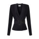 Sacou ELISABETTA FRANCHI, JACKET WITH BELT - MK48S57E2110 Sacou ELISABETTA FRANCHI, JACKET WITH BELT - MK48S57E2110