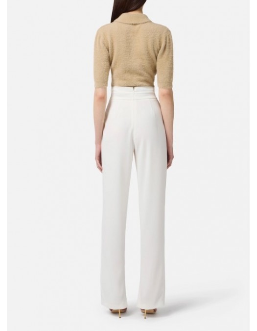 Cardigan ELISABETTA FRANCHI ,Mini cardigan in knit fabric with jewel buttons - MK53T57E2EA2