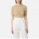 Cardigan ELISABETTA FRANCHI ,Mini cardigan in knit fabric with jewel buttons - MK53T57E2EA2