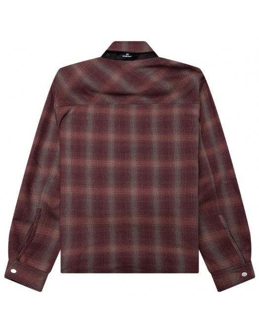 Camasa Represent, BONDED REVERSIBLE CHECK SHIRT - NERO - MLM10010517