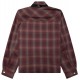 Camasa Represent, BONDED REVERSIBLE CHECK SHIRT - NERO - MLM10010517
