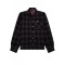 Camasa Represent, BONDED REVERSIBLE CHECK SHIRT - NERO
