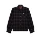 Camasa Represent, BONDED REVERSIBLE CHECK SHIRT - NERO - MLM10010517