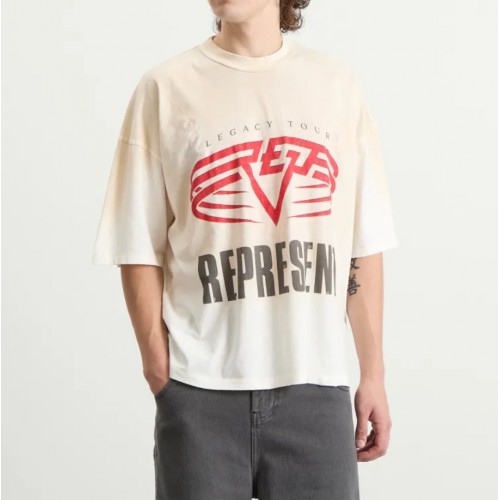 Tricou REPRESENT,Living Legacy Tour T-Shirt,Bej Tricou REPRESENT,Living Legacy Tour T-Shirt,Bej