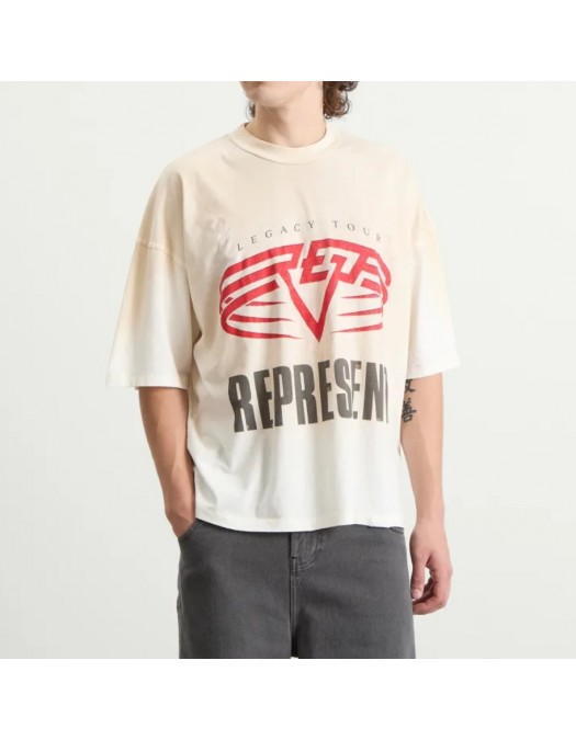 Tricou REPRESENT,Living Legacy Tour T-Shirt,Bej - MLM10017630