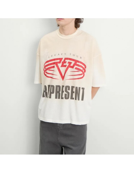 Tricou REPRESENT,Living Legacy Tour T-Shirt,Bej - MLM10017630