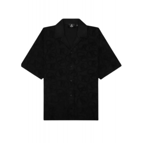 Camasa REPRESENT AOP Towel Shirt - Black Camasa REPRESENT AOP Towel Shirt - Black