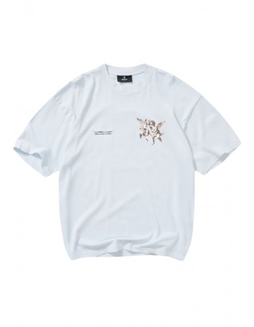 Tricou Represent,Legacy Cherubs T-Shirt Blue - MLM10036908