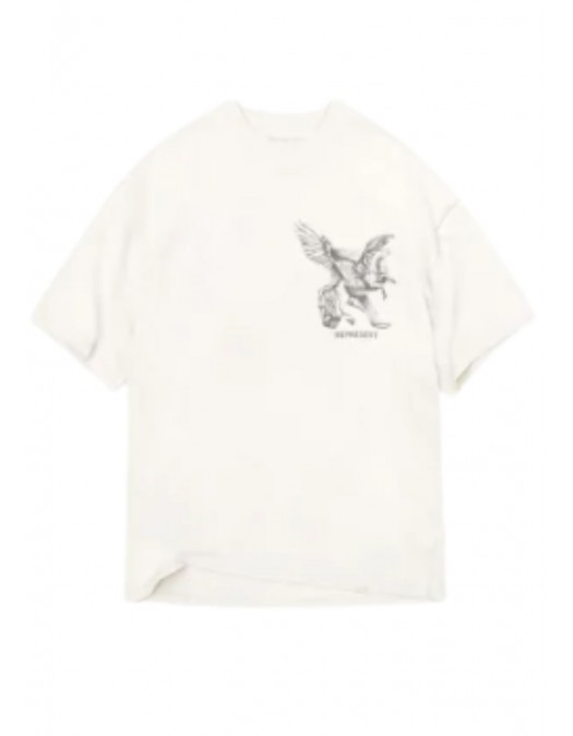 Tricou REPRESENT, Elegance In Motion, White - MLM4106672 Tricou REPRESENT, Elegance In Motion, White - MLM4106672