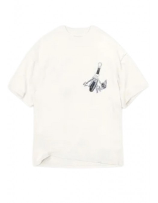 Tricou Represent, Keys To The Club, White - MLM4236072 Tricou Represent, Keys To The Club, White - MLM4236072